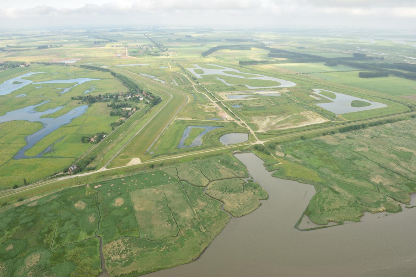 Het Grenspark Groot-Saeftinghe wordt een aaneengesloten natuurgebied van 4500 hectare.