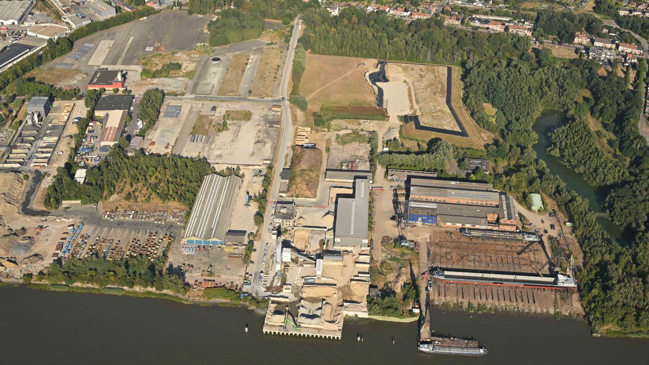 Dijkwerken Hoboken Polderstad