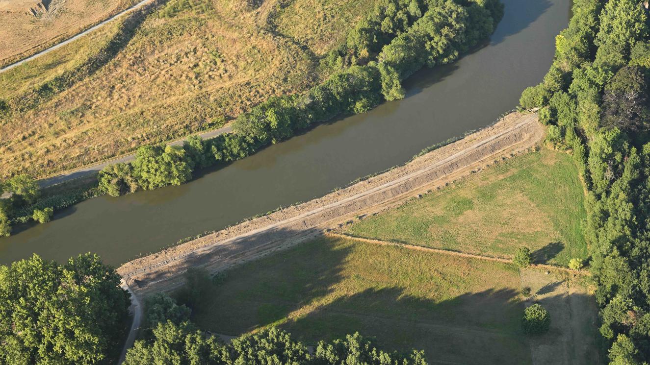 Dijkwerken Tijarm Merelbeke